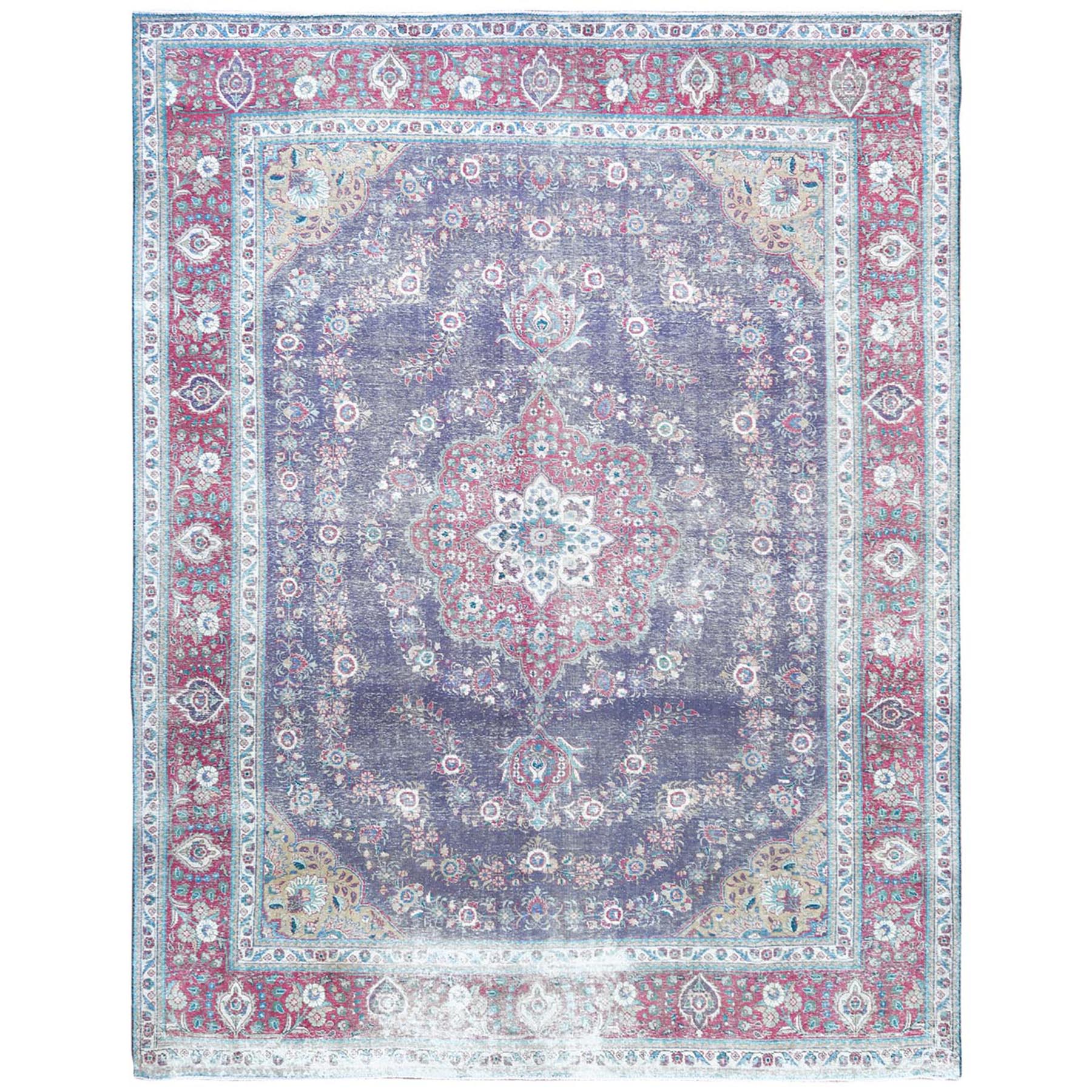 Overdyed & Vintage Rugs LUV548100